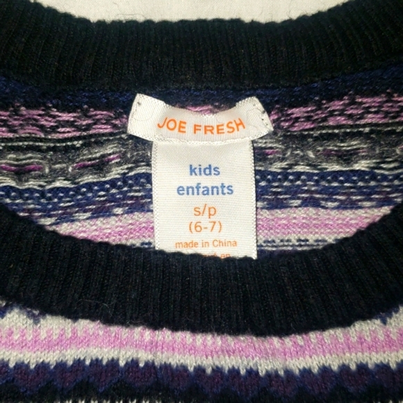 Girl's Sweater Dress - Picture 3 of 4